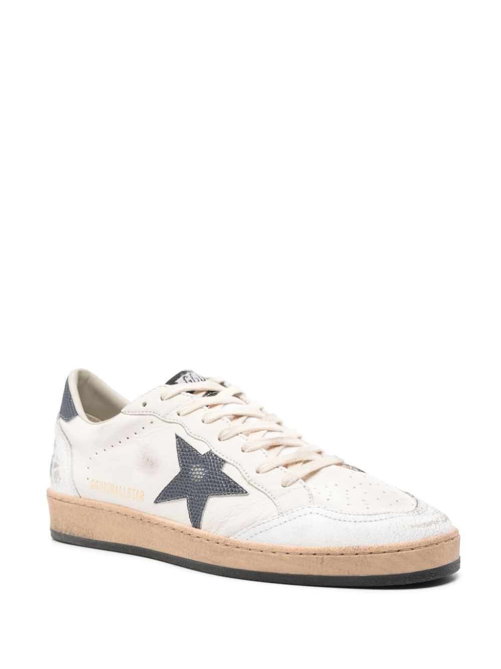 SNEAKER BALL STAR BLANCO TALON EST AZUL