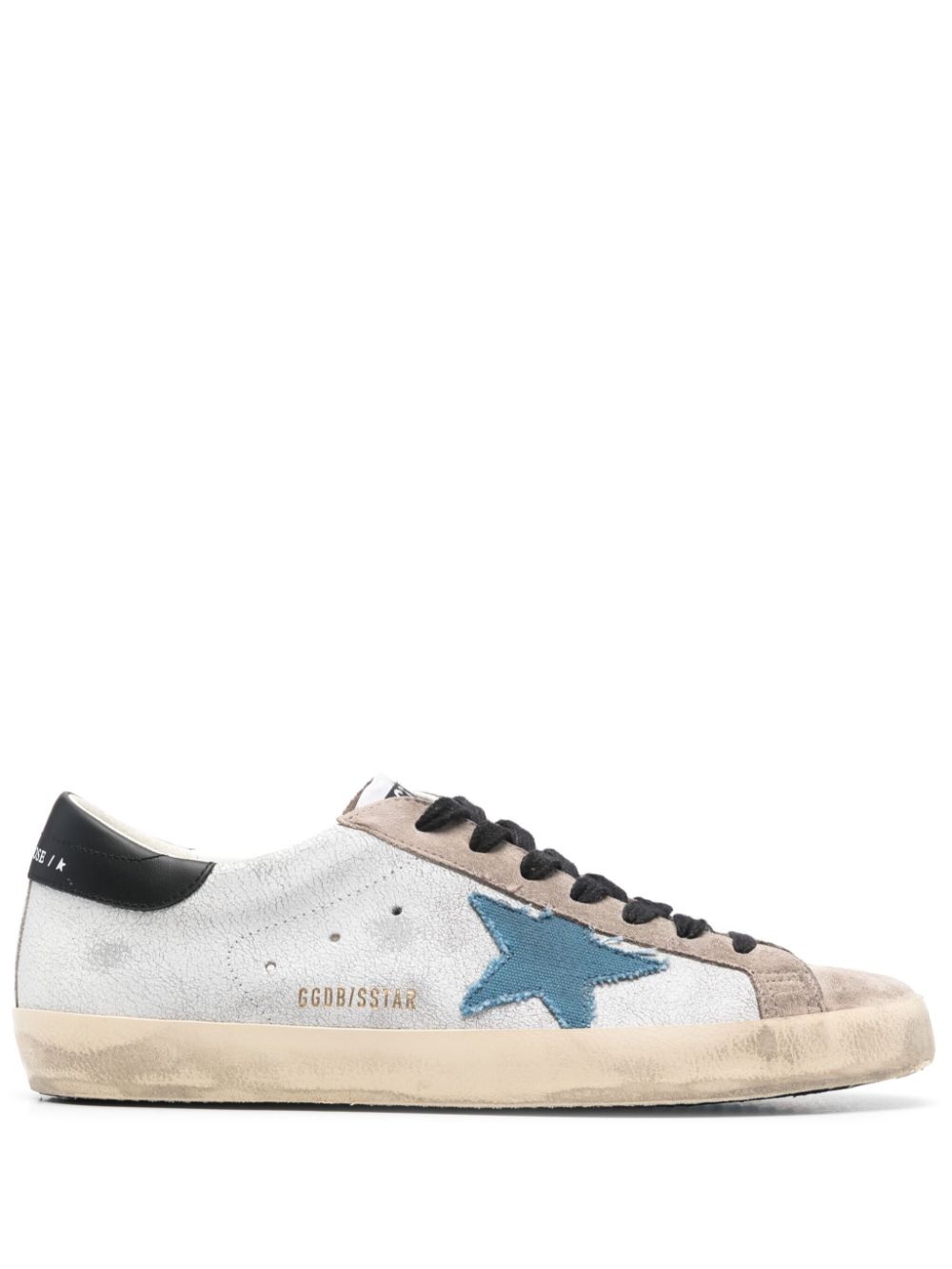 SNEAKER SUPER STAR BLANCO AZUL TAL NEGRO