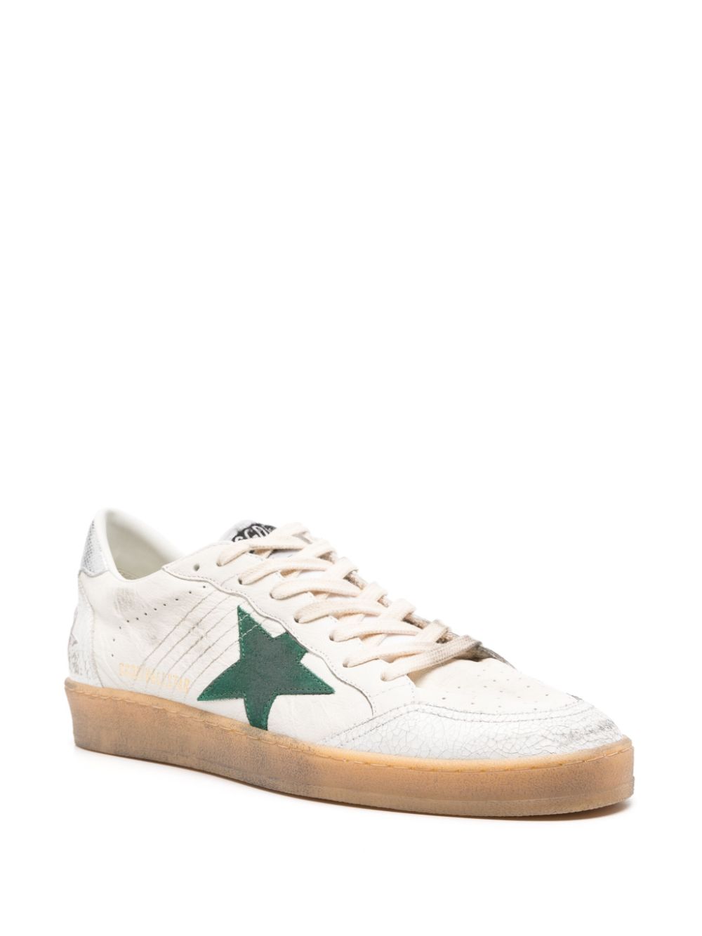 SNEAKER BALL STAR BLANCO ESTRELLA VERDE