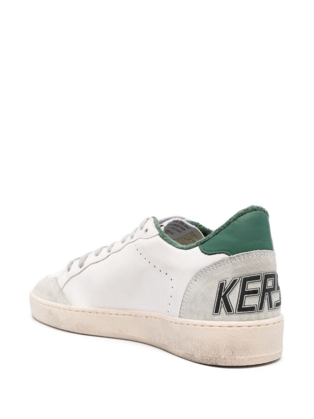 SNEAKER BALL STAR BLANCA TALON VERDE