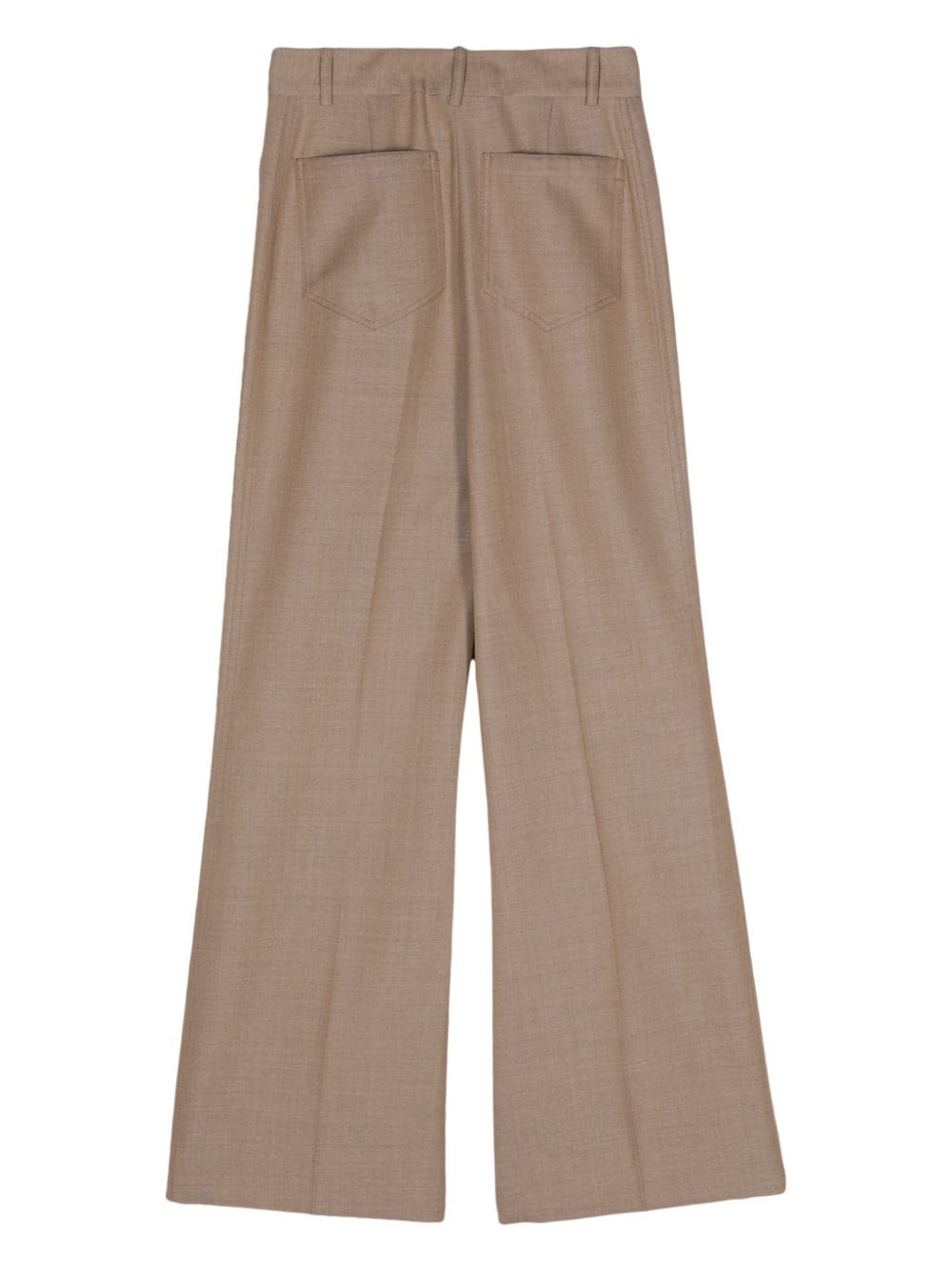 PANTALON ALINA CAMEL CAMAL ANCHO DETALLE