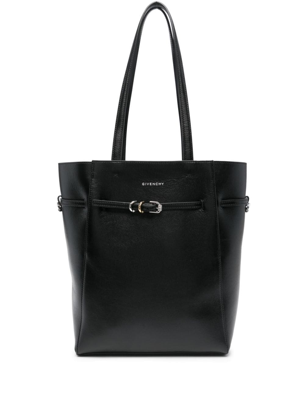 TOTE VOYOU S NEGRO LOGO PLATEADO