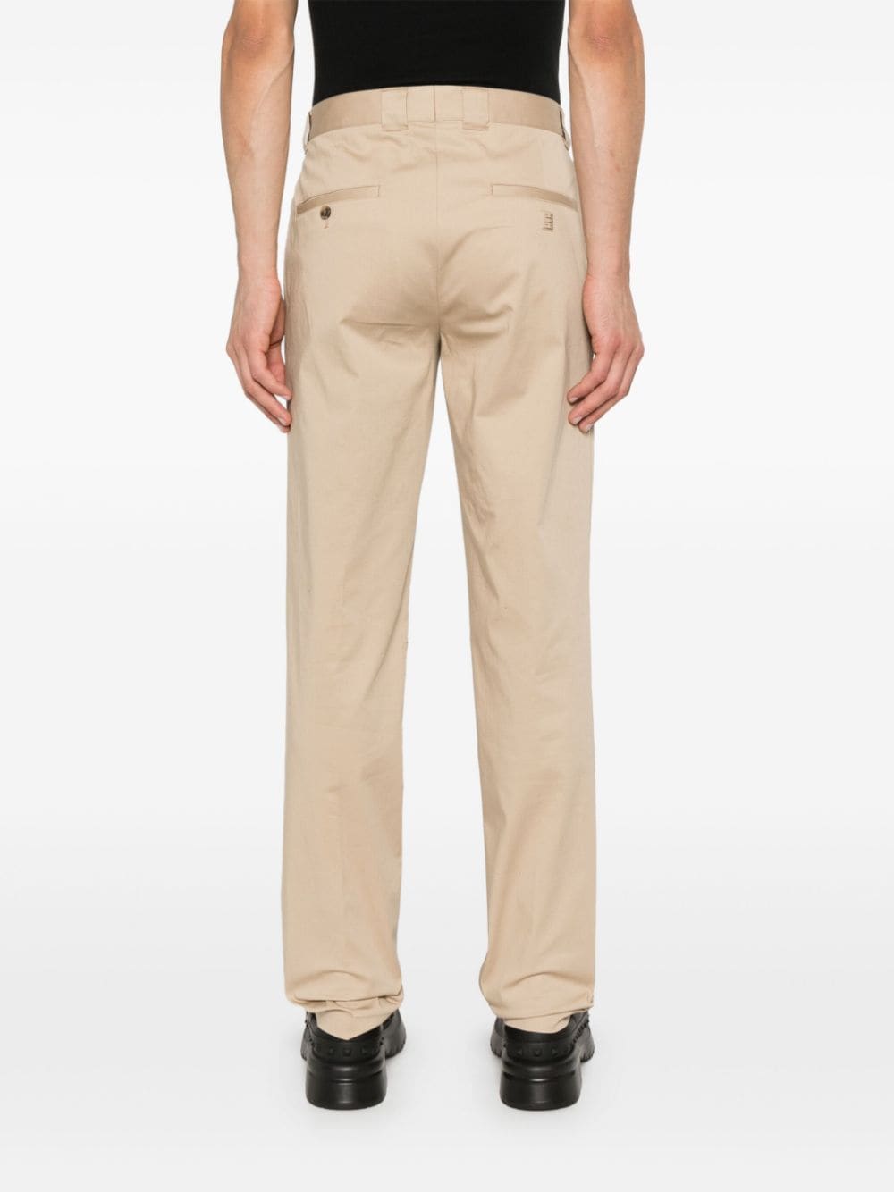 PANTALON REGULAR BEIGE LOGO TRASERO