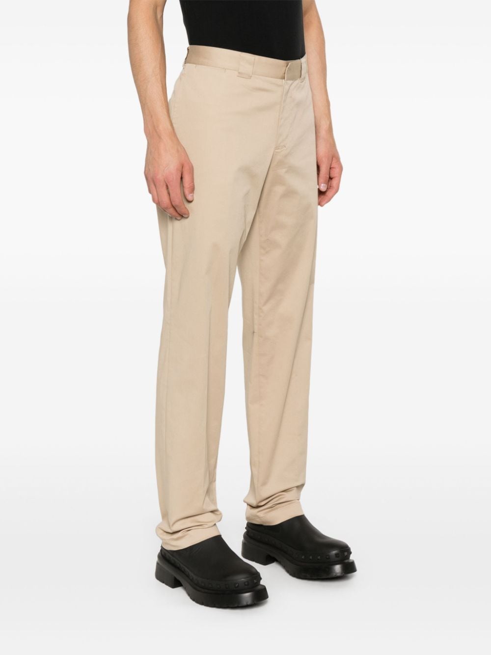 PANTALON REGULAR BEIGE LOGO TRASERO