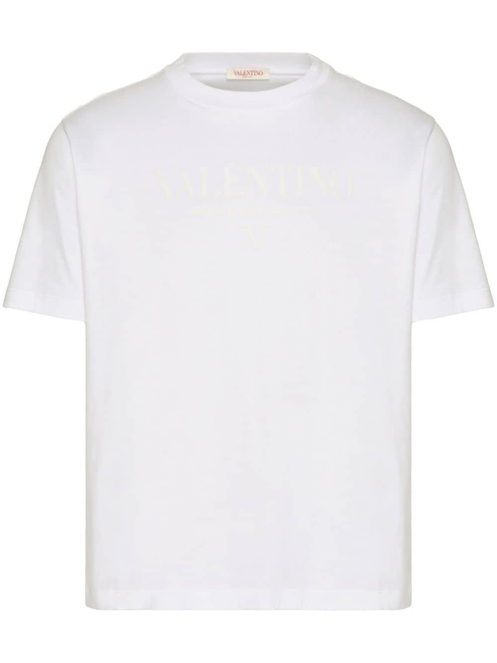 CAMISETA MC BLANCA LOGO BLANCO RELIEVE