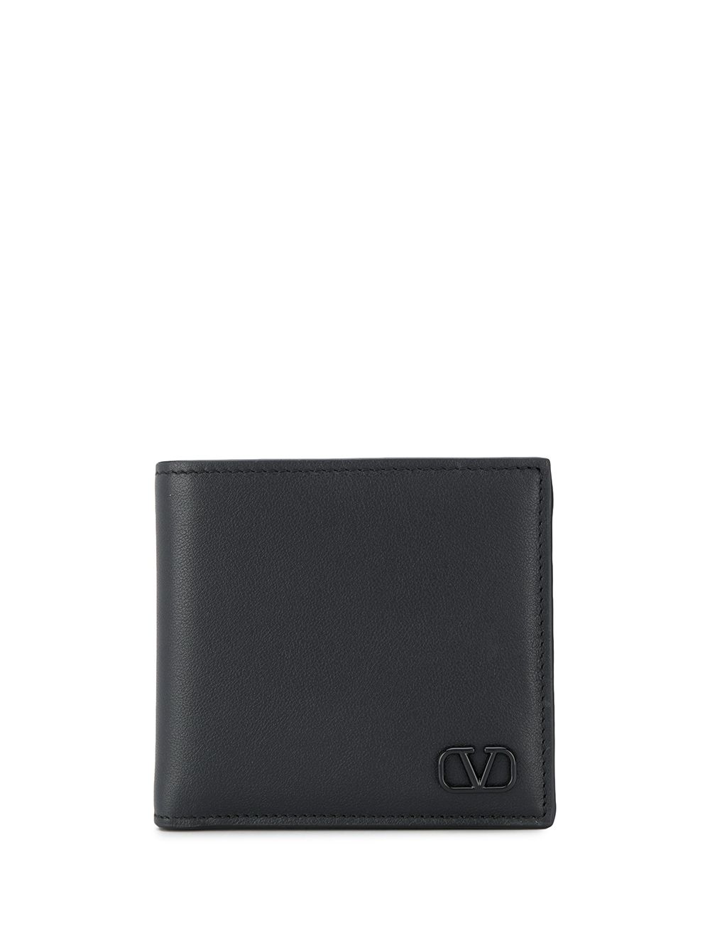 CARTERA BILLFOLD NEGRA LOGO NEGRO