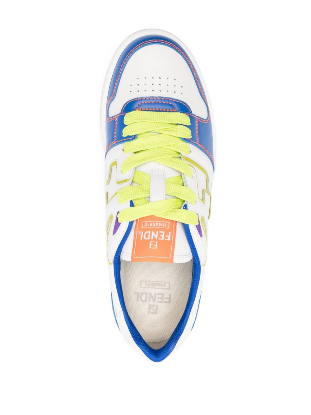 SNEAKER MATCH MIX BLANCO AZUL MIX NEON