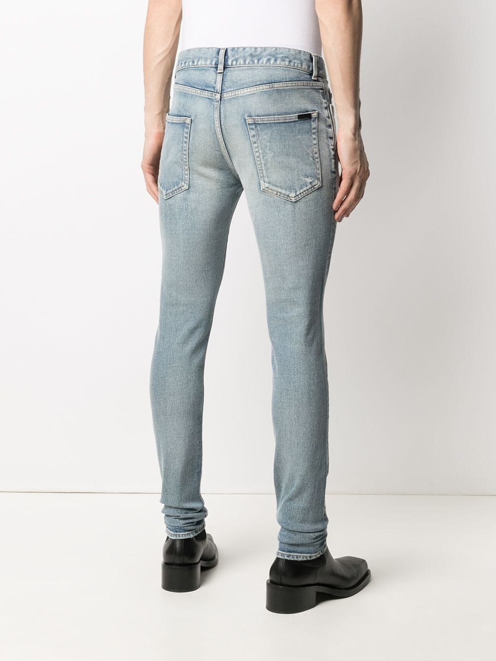 PANTALON JEAN DENIM ROTO RODILLA LOGO