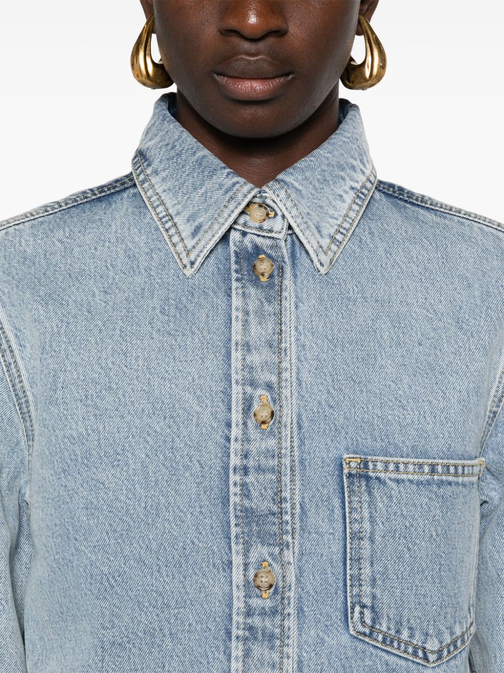 SOBRECAMISA PETITE DENIM