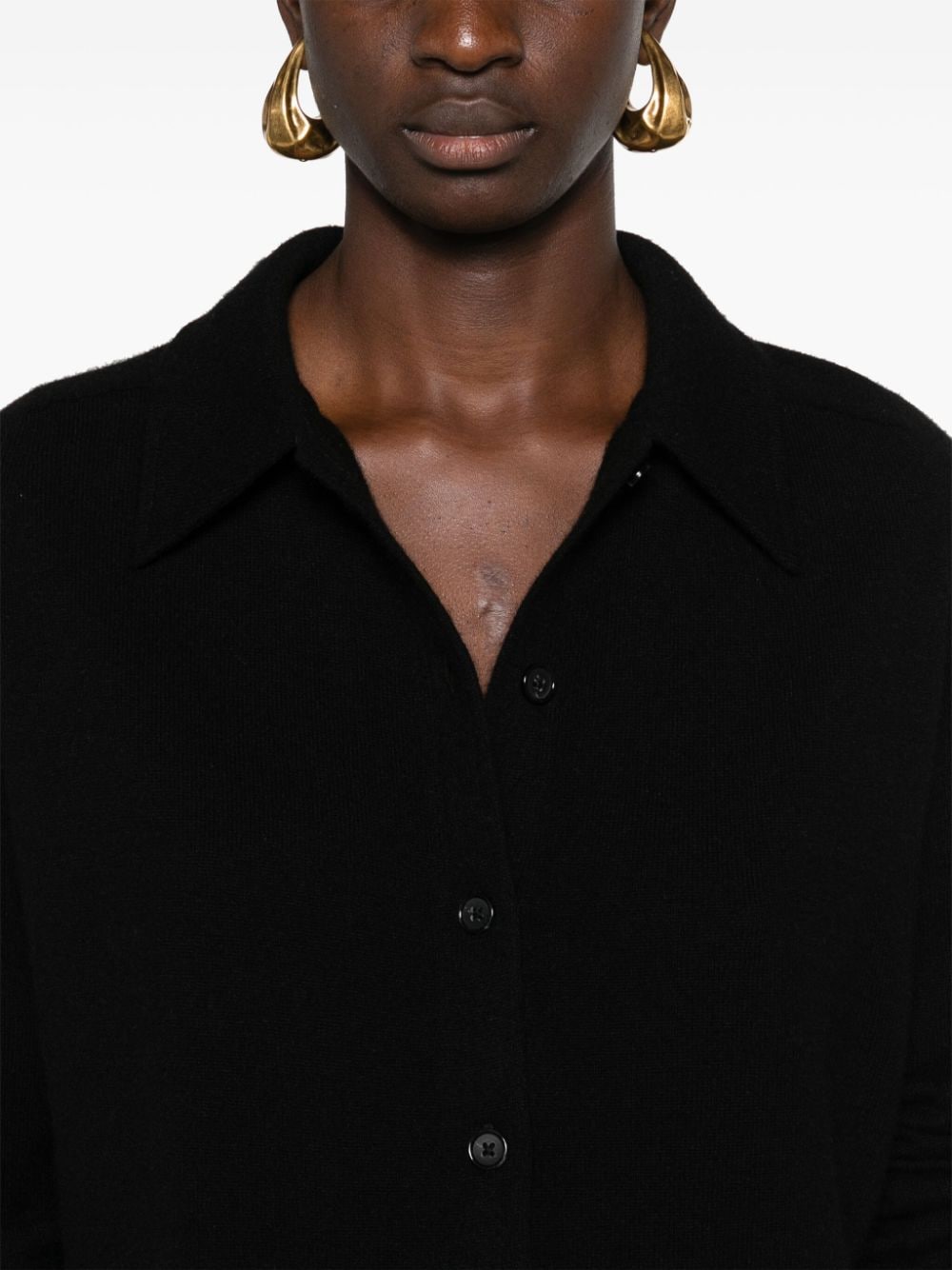 CARDIGAN NEGRO CASHMERE