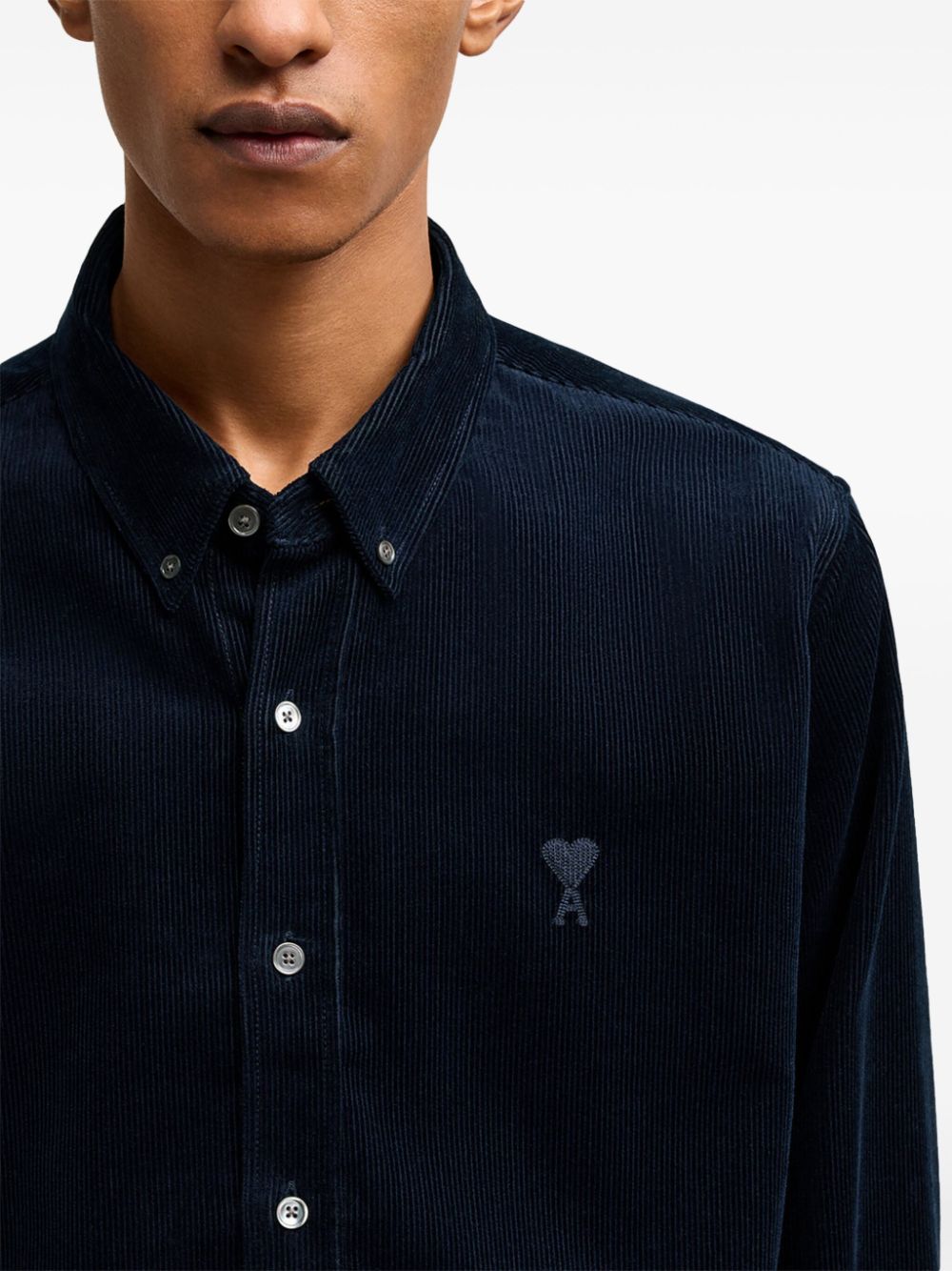 CAMISA OXFORD PANILLA MARINO