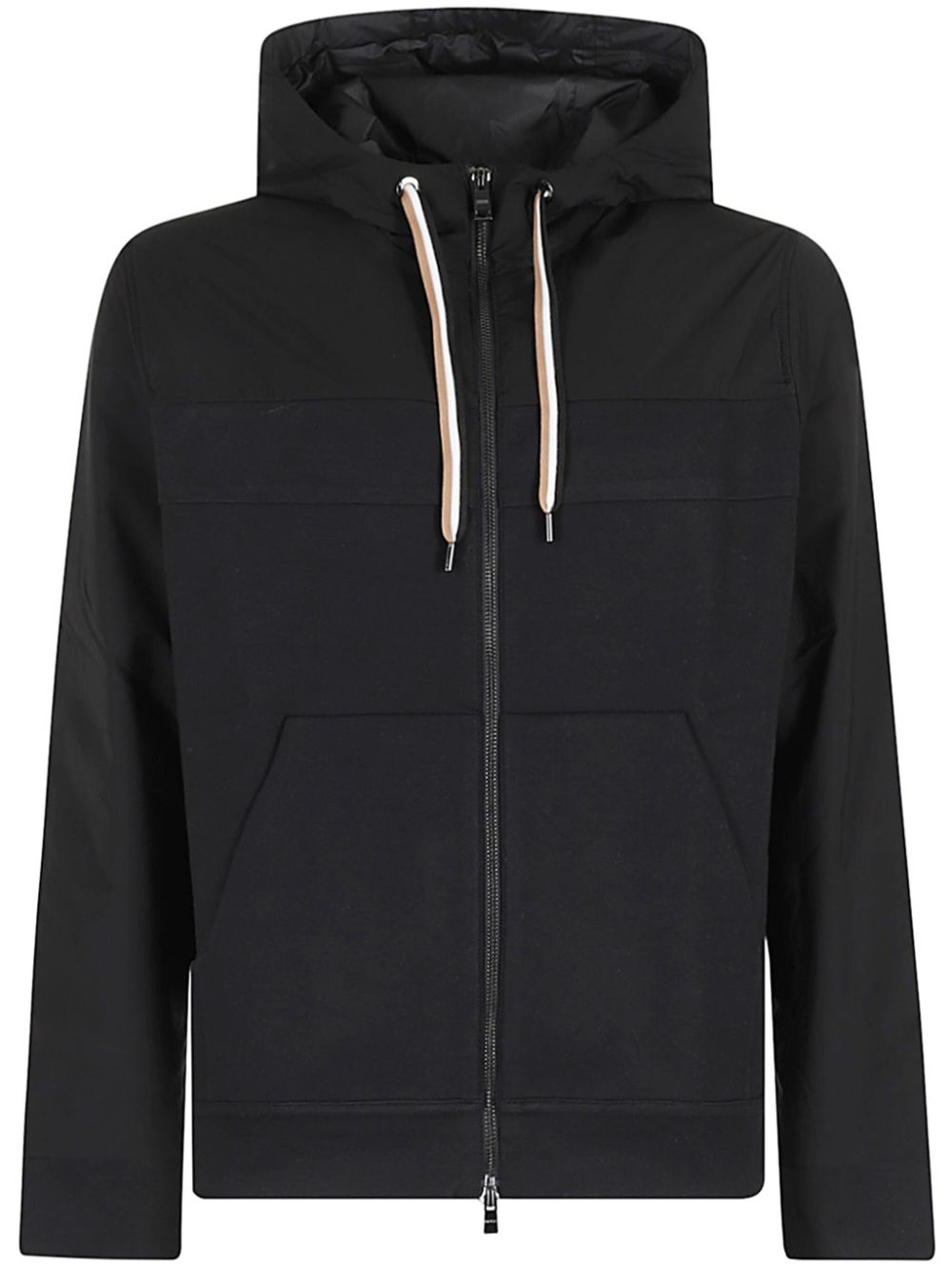 HOODIE SEEGER 300 NEGRO ZIP