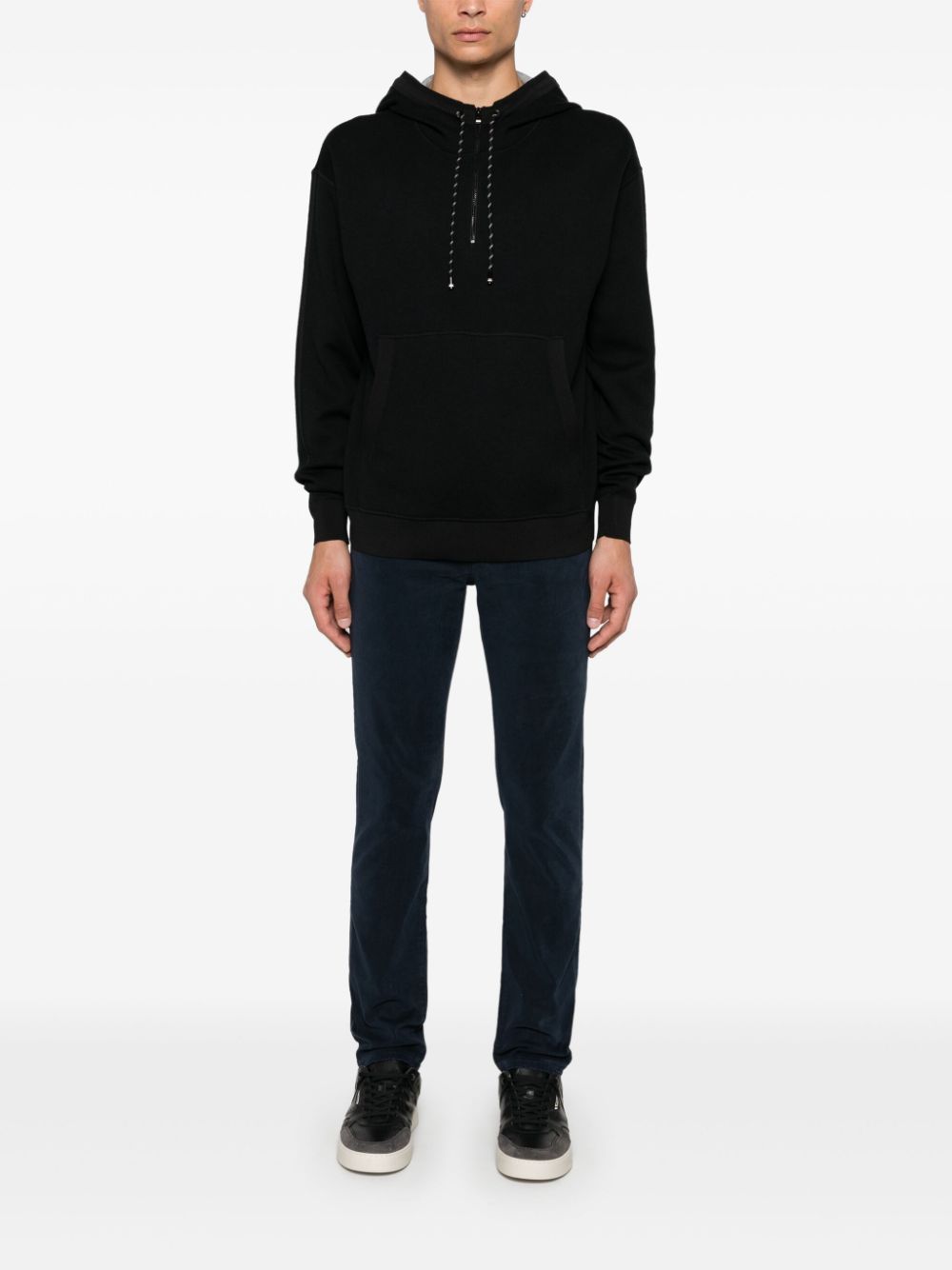 HOODIE ETRELLO NEGRO ZIP