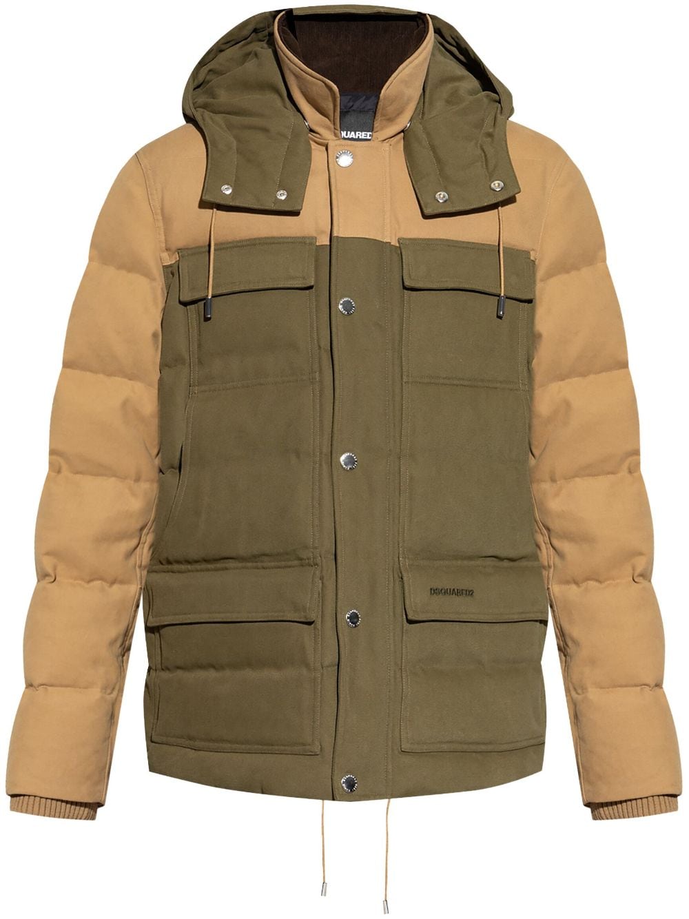 CHAQUETA SPORT CAMEL CAQUI CAPUCHA