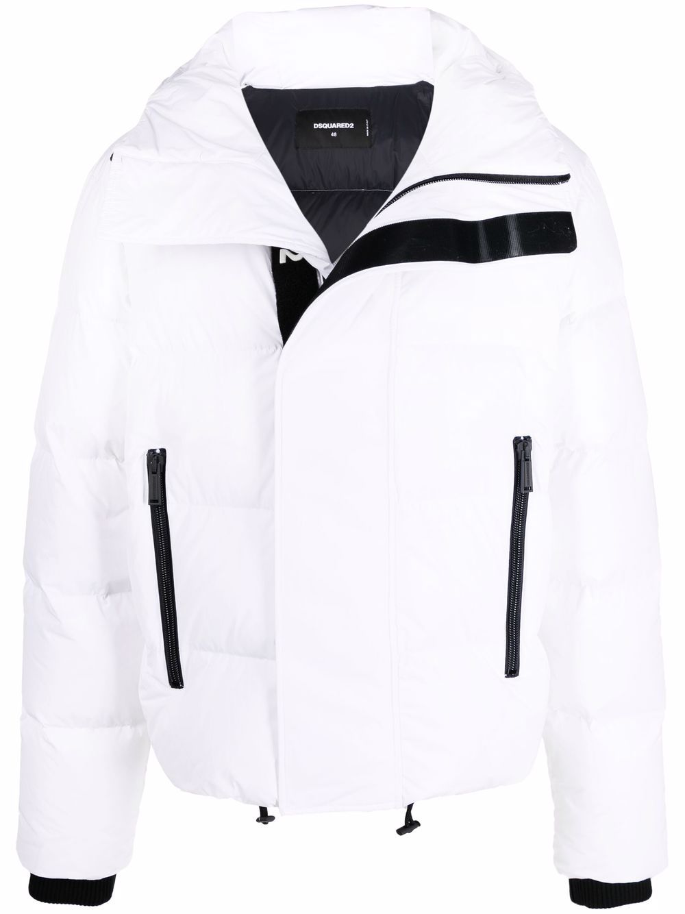 CHAQUETA SPORT BLANCA CAPUCHA