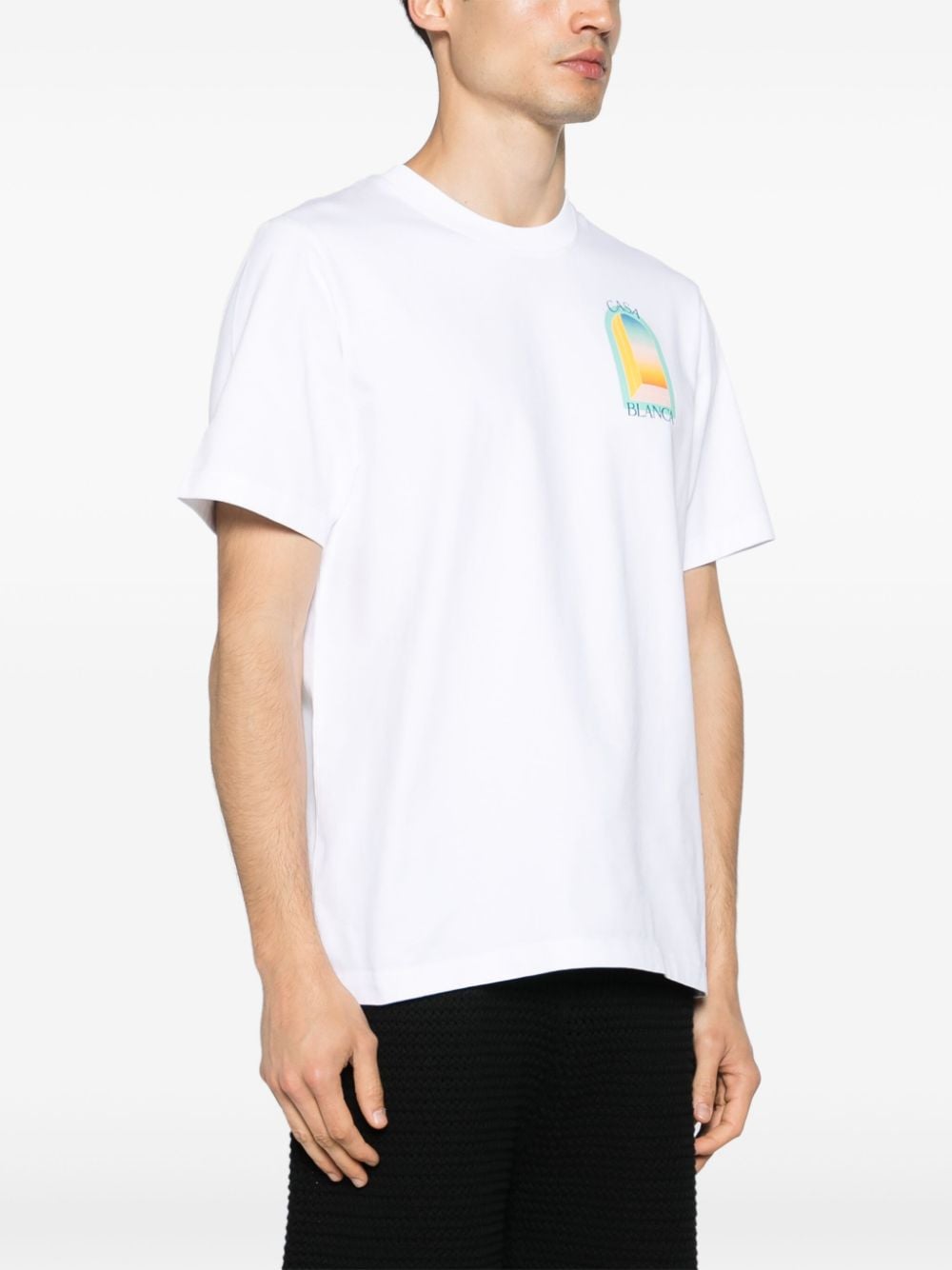 CAMISETA MC BLANCA LOGO MARINO VENT ARCO