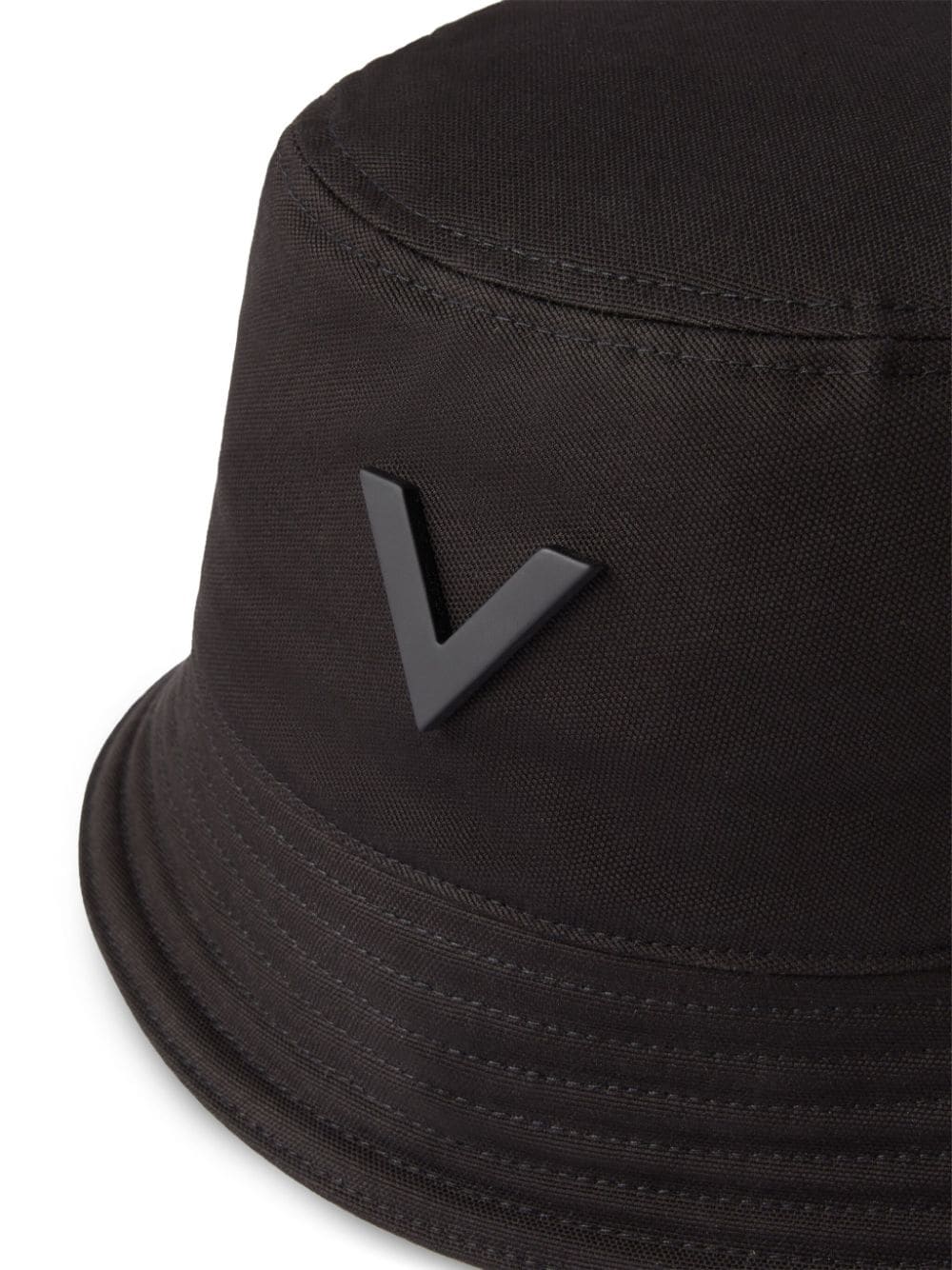 GORRO NEGRO LOGO NEGRO MATE