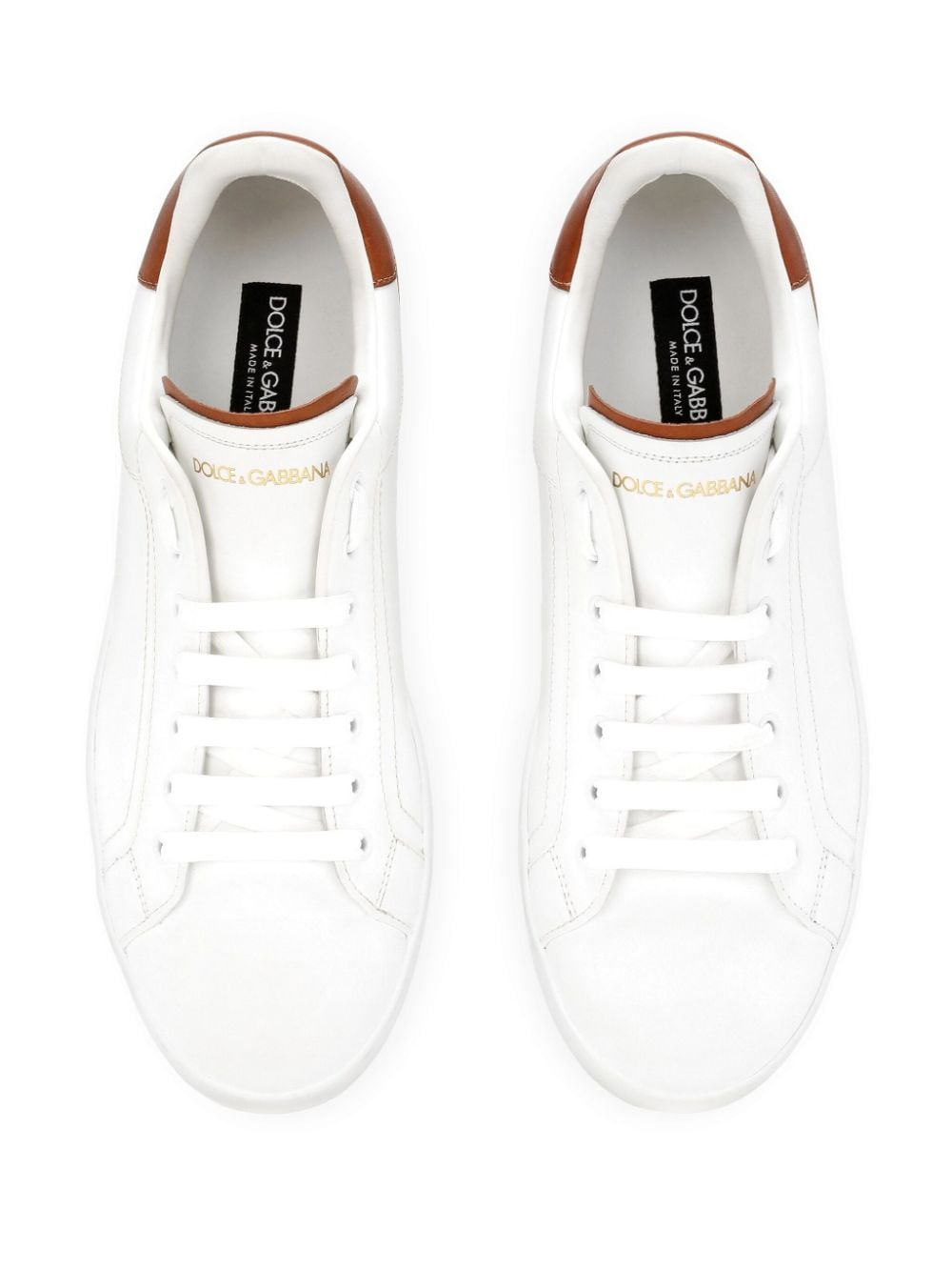 SNEAKER LOW TOP BLANCO TALON CUERO LOGO