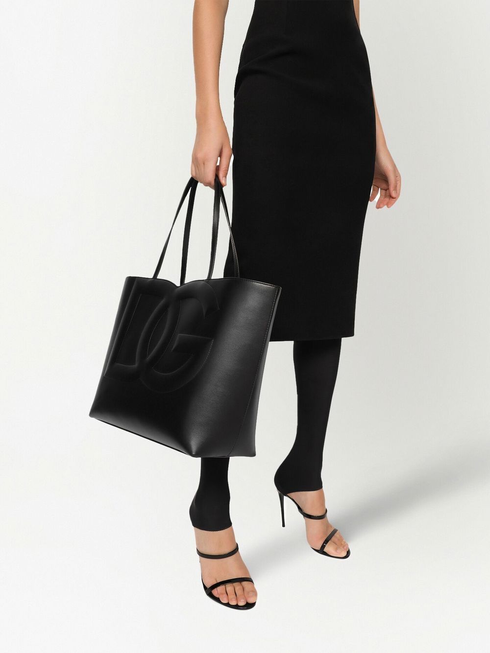 SHOPPING L CONTINUATIVE NEGRO CON LOGO