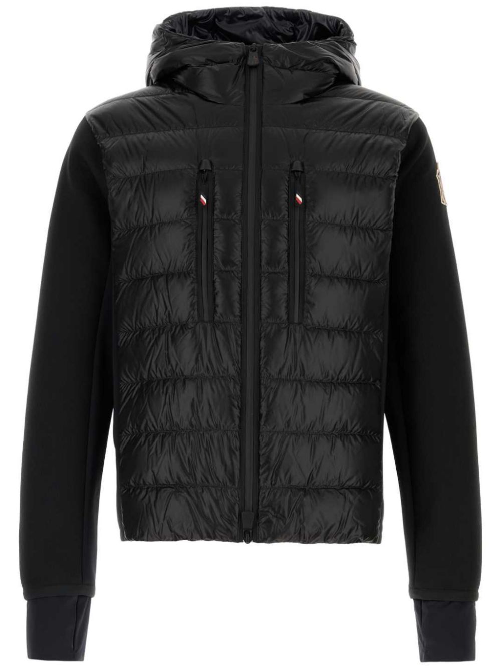 CHAQUETA SPORT NEGRA COMBI PUNTO