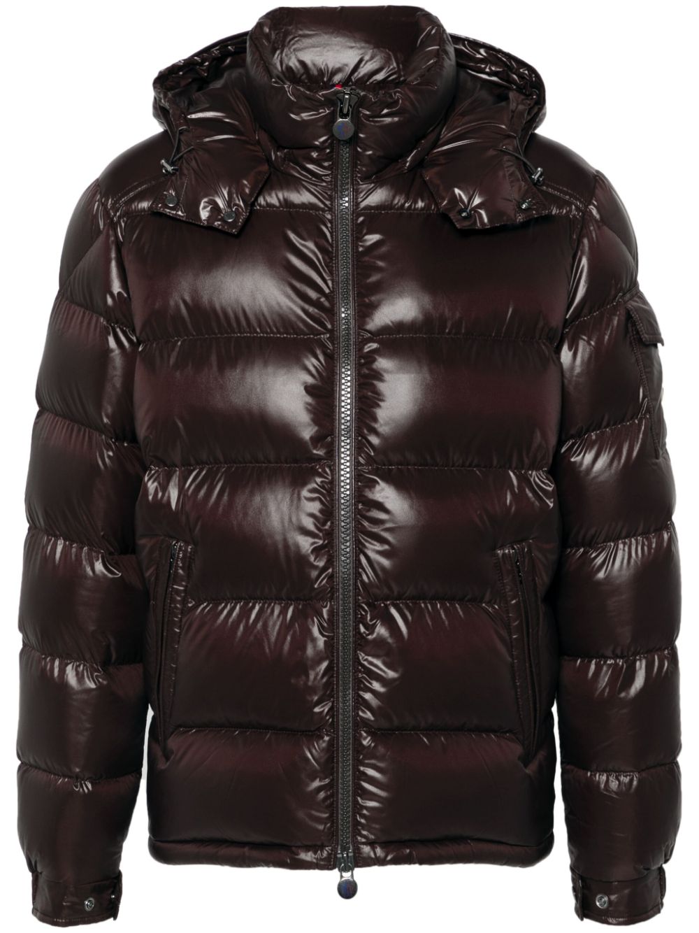 CHAQUETON SPORT MAYA MARRON CAPUCHA