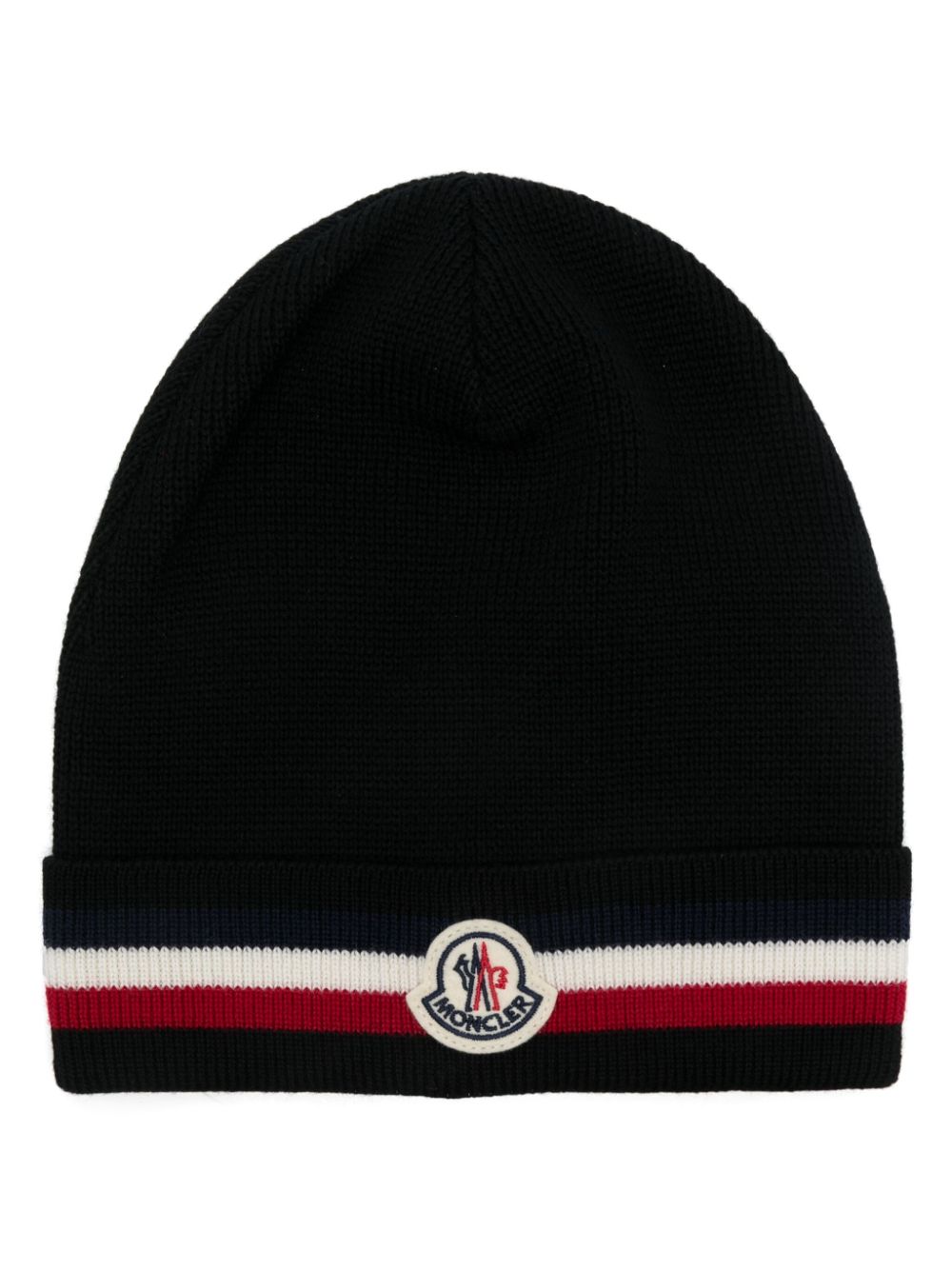 GORRO NEGRO BANDA TRICOLOR PARCHE LOGO