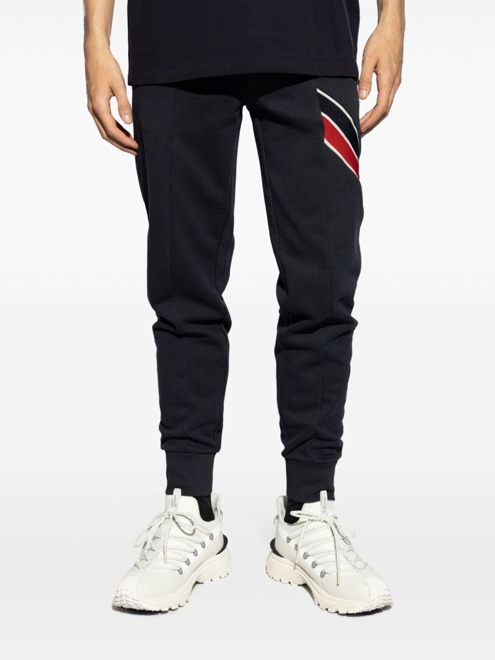 PANTALON JOGGING MARINO BANDA LOGO