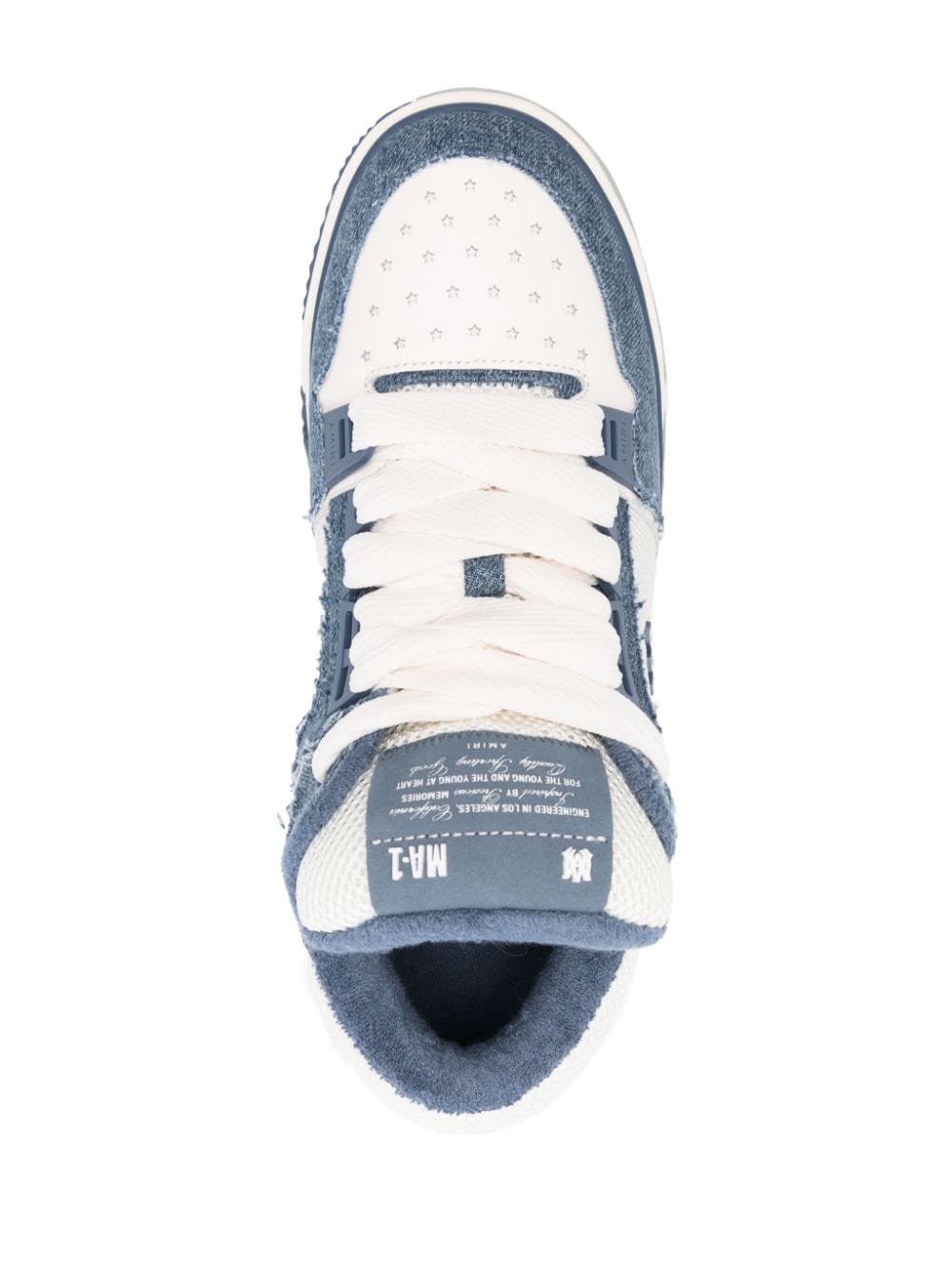 SNEAKER MA1 BLANCO VINTAGE DENIM