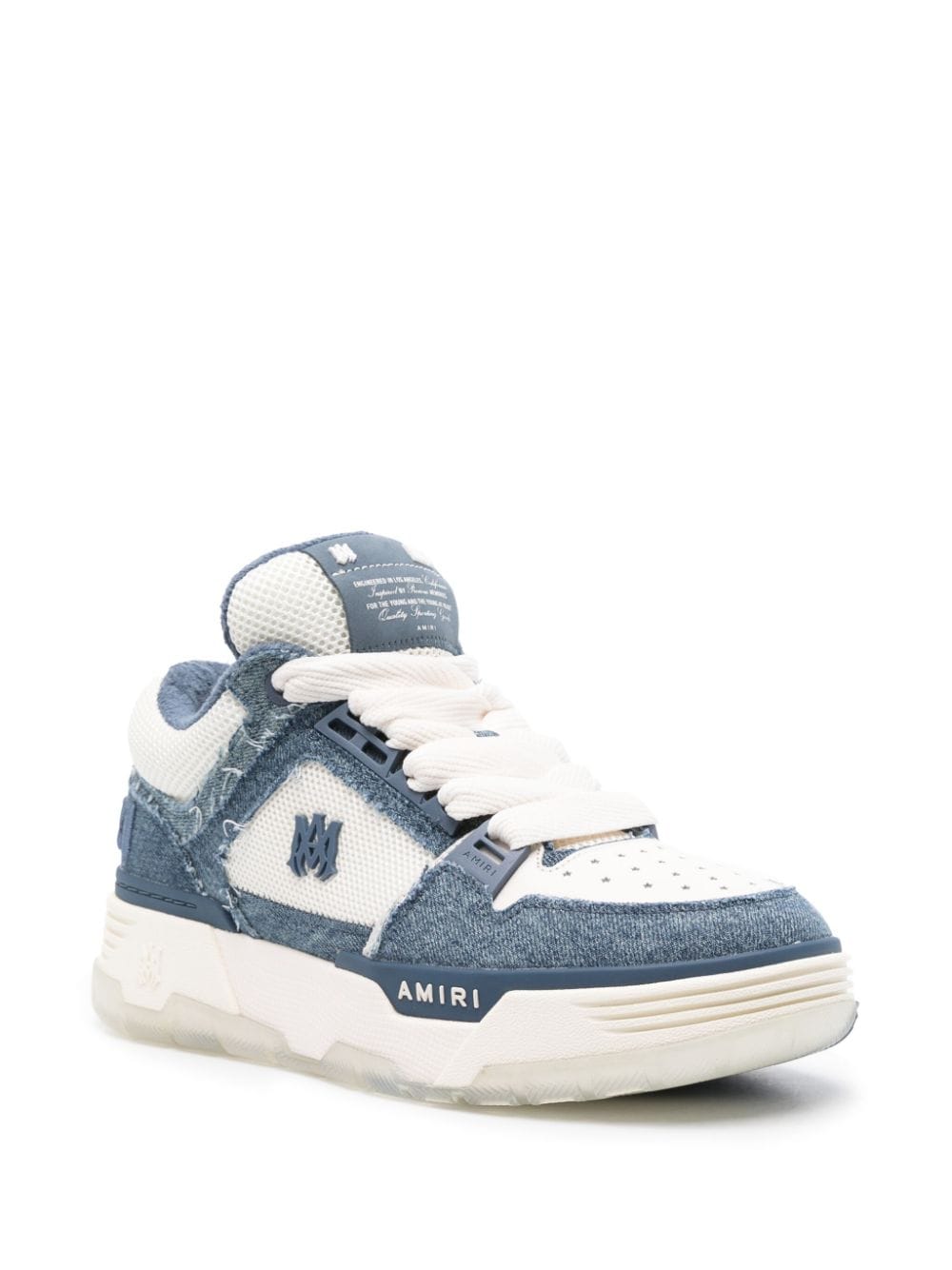 SNEAKER MA1 BLANCO VINTAGE DENIM