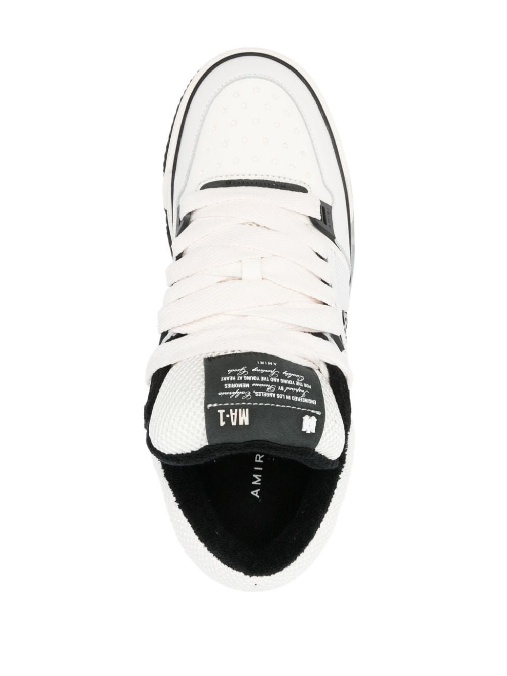 SNEAKER MA1 BLANCO Y NEGRO