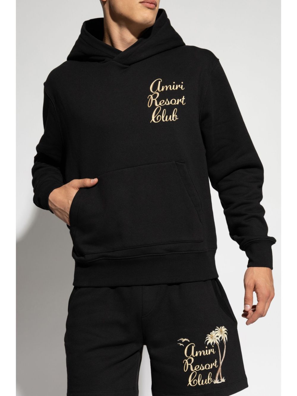 HOODIE AMIRI RESORT CLUB NEGRO PALMERA E