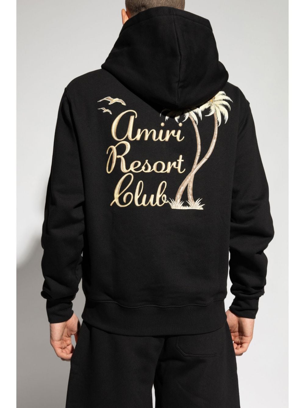 HOODIE AMIRI RESORT CLUB NEGRO PALMERA E