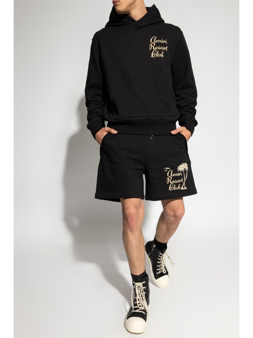 HOODIE AMIRI RESORT CLUB NEGRO PALMERA E