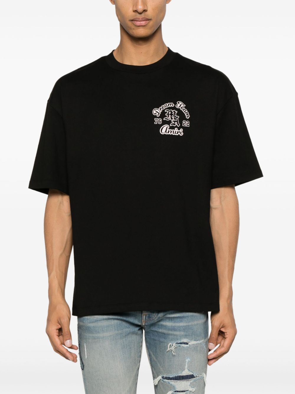 CAMISETA MC DREAM TEAM OVER NEGRA LOGOS