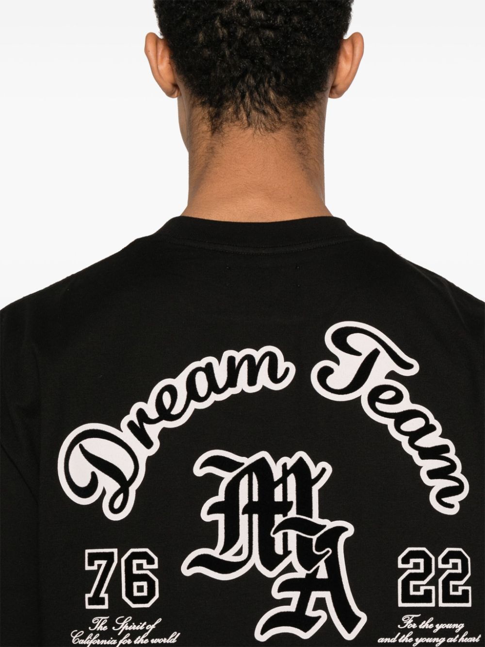 CAMISETA MC DREAM TEAM OVER NEGRA LOGOS