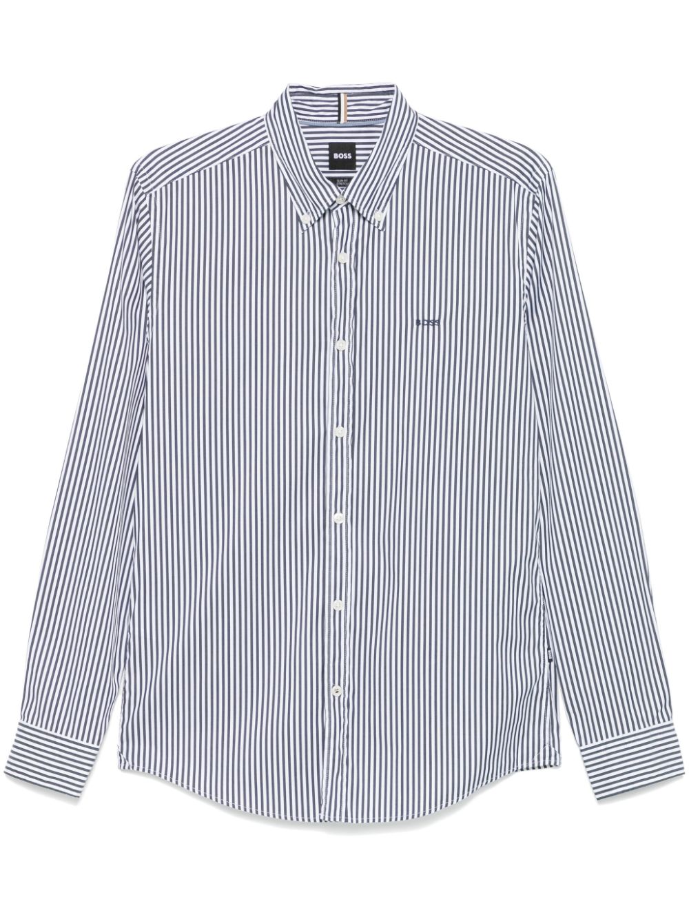 CAMISA HROAN MARINO BLANCO RAYAS