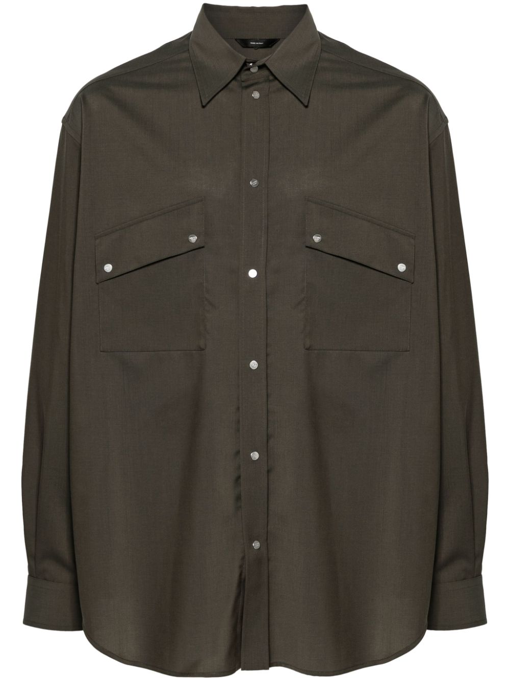 CAMISA OVER VERDE MILITAR