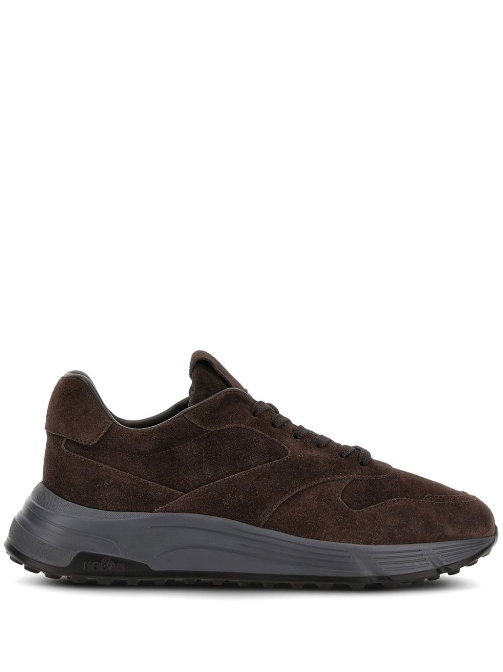 SNEAKER HYPERLIGHT MARRON SUELA GRIS