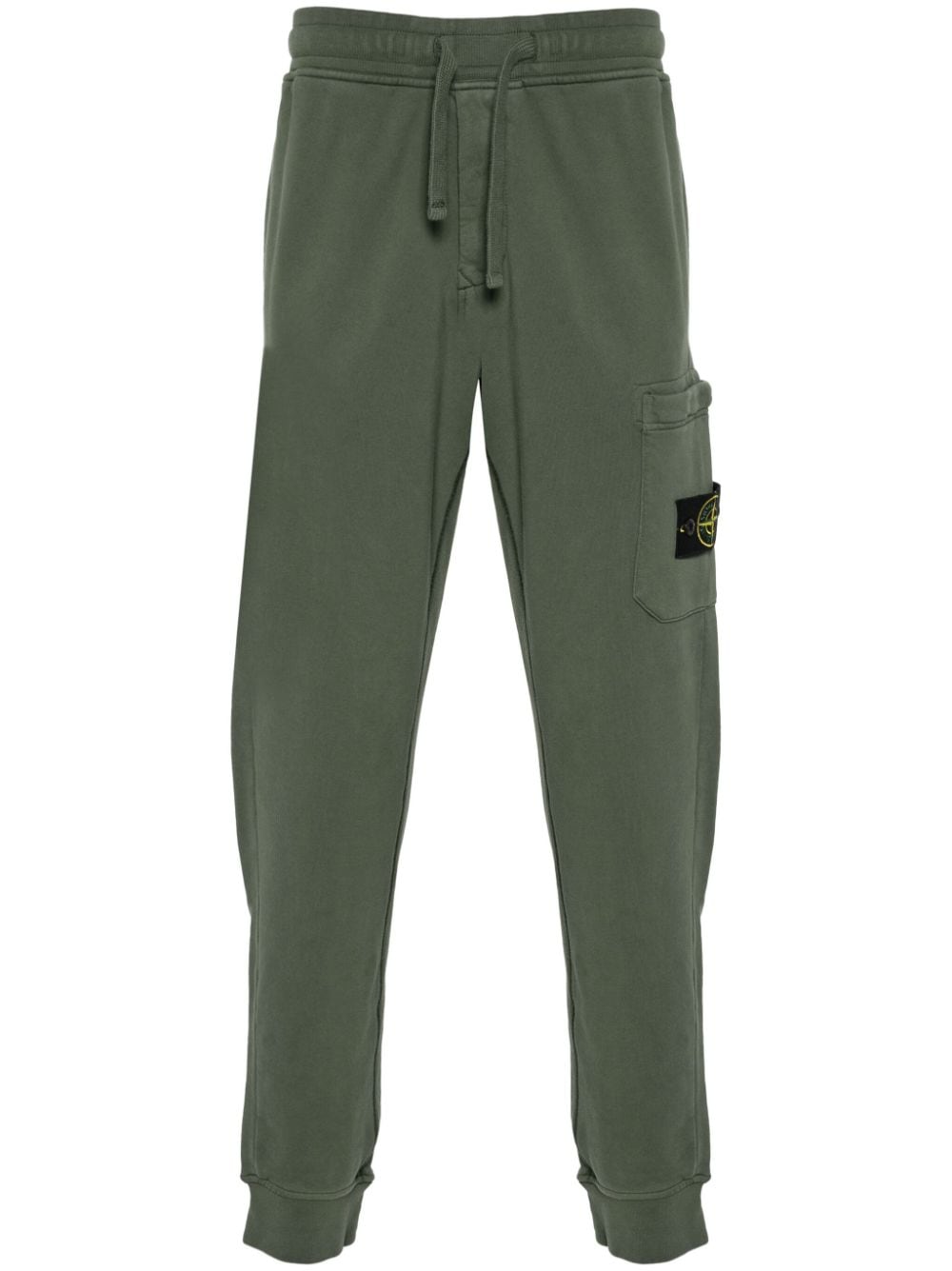 PANTALON JOGGING VERDE BOLSILLO LATERAL