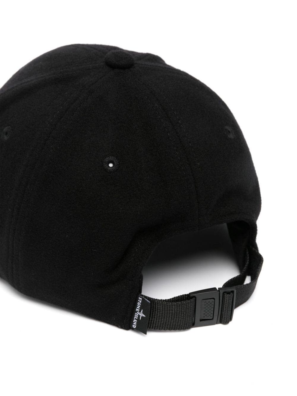 GORRA NEGRA ATERCIOPELADA LOGO BORDADO