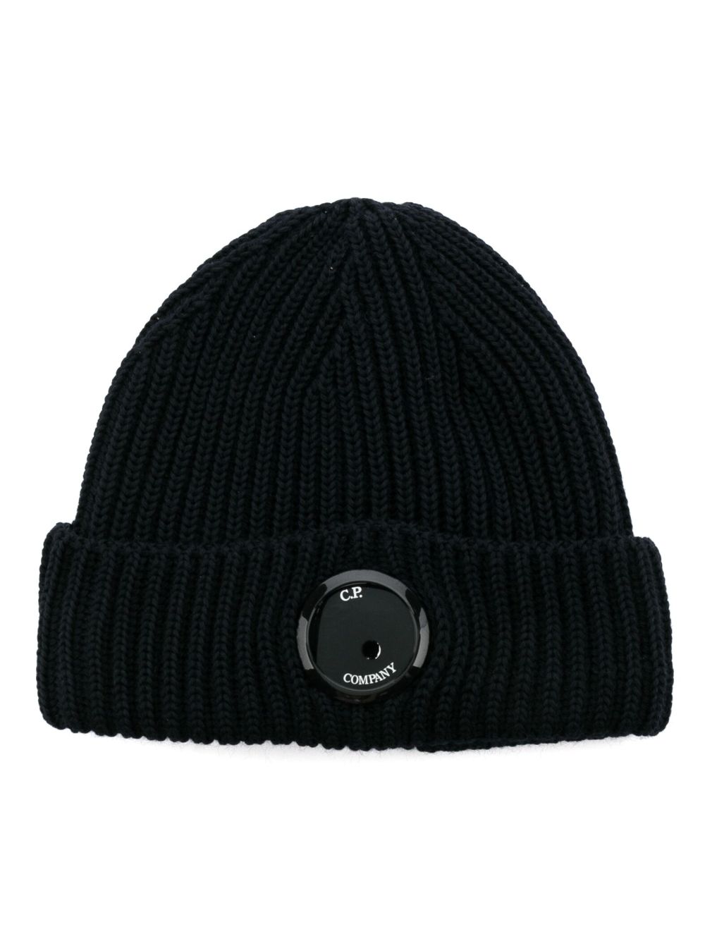 GORRO LANA MARINO CHAPA LOGO