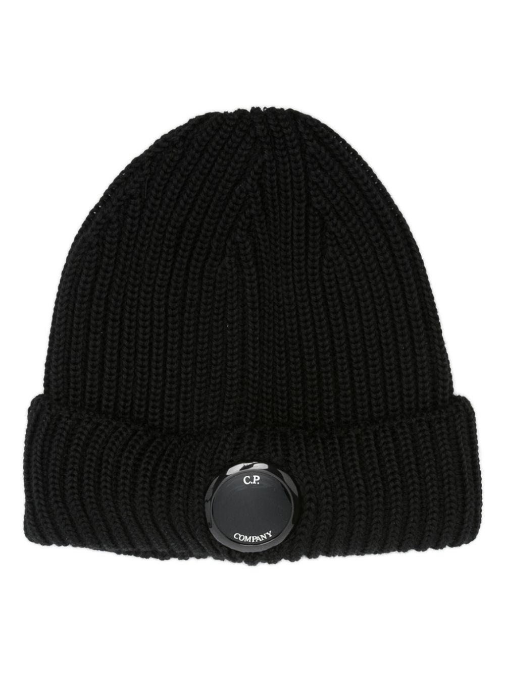 GORRO LANA NEGRO CHAPA LOGO