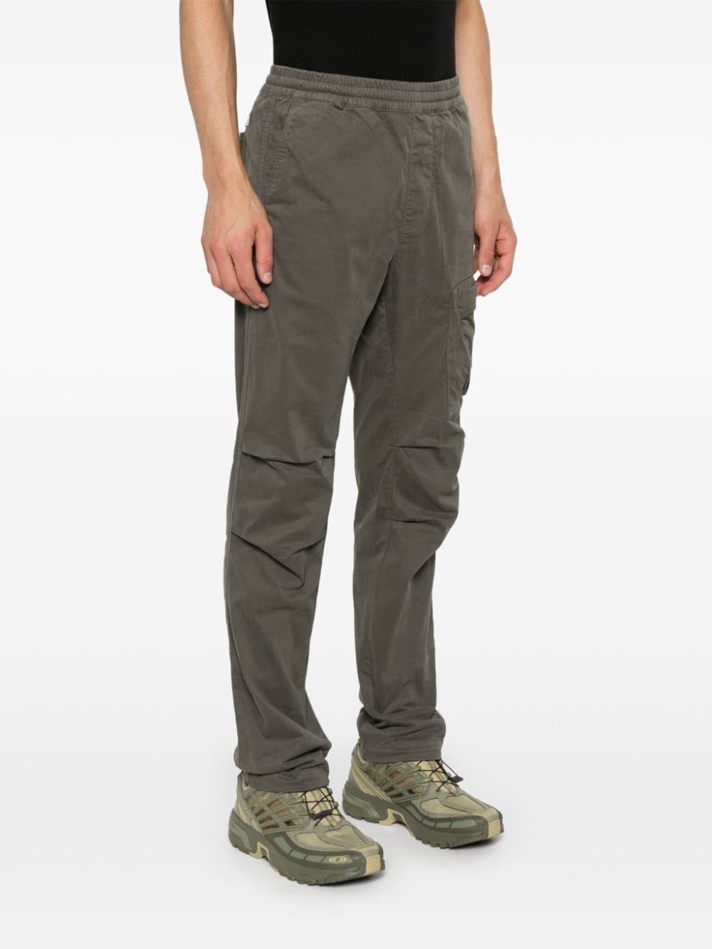 PANTALON CARGO VERDE MILIT CINT ELASTICA