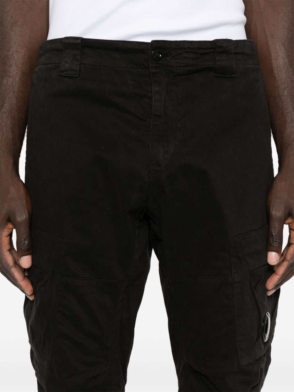 PANTALON CARGO NEGRO