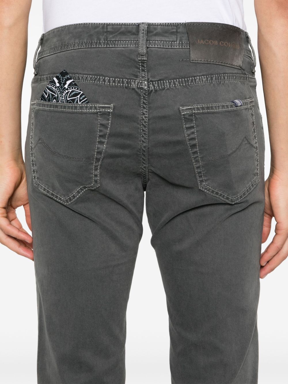 PANTALON 5B GRIS ETIQUETA GRIS