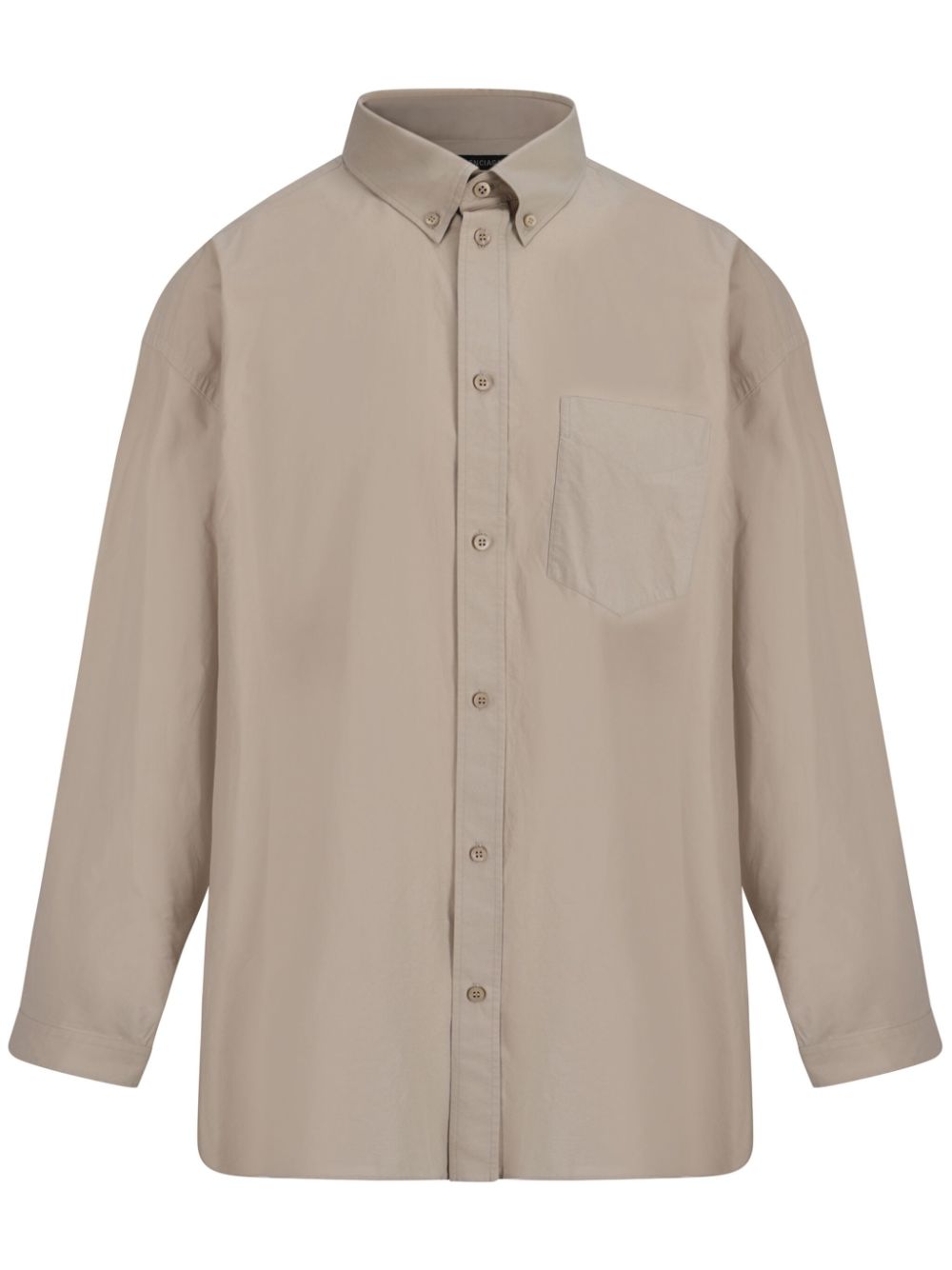 CAMISA OVER BEIGE LOGO...