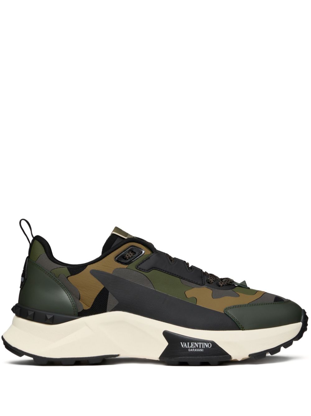 SNEAKER CAMUFLAJE VERDE MILITAR NEGRO