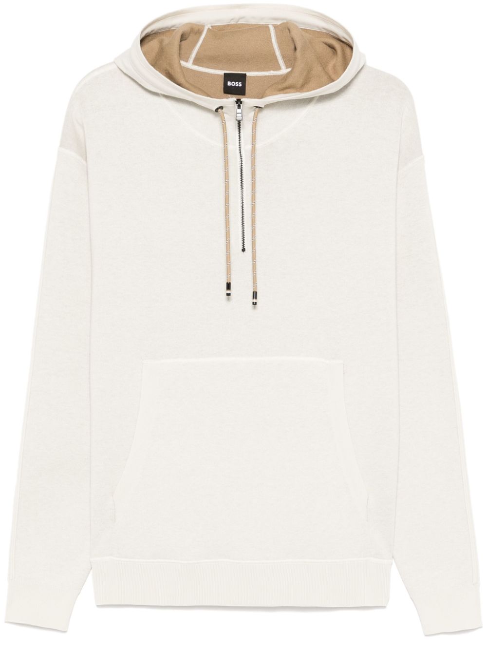 HOODIE ETRELLO NATURAL ZIP