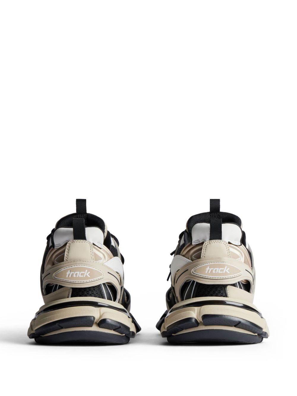 SNEAKER TRACK BEIGE NEGRO