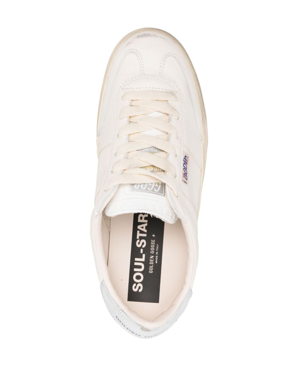 SNEAKER SOUL STAR NATURAL TALON PLATEADO